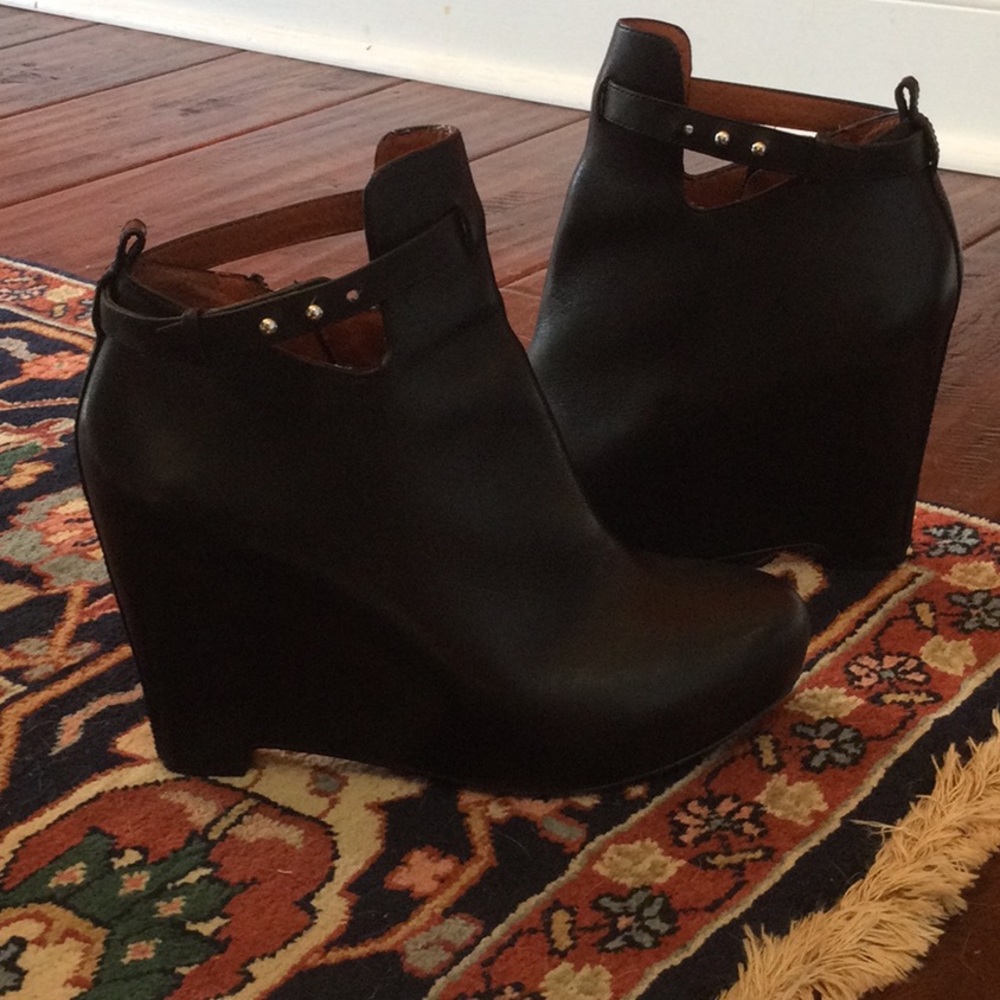 Elizabeth & James Wedge Booties
